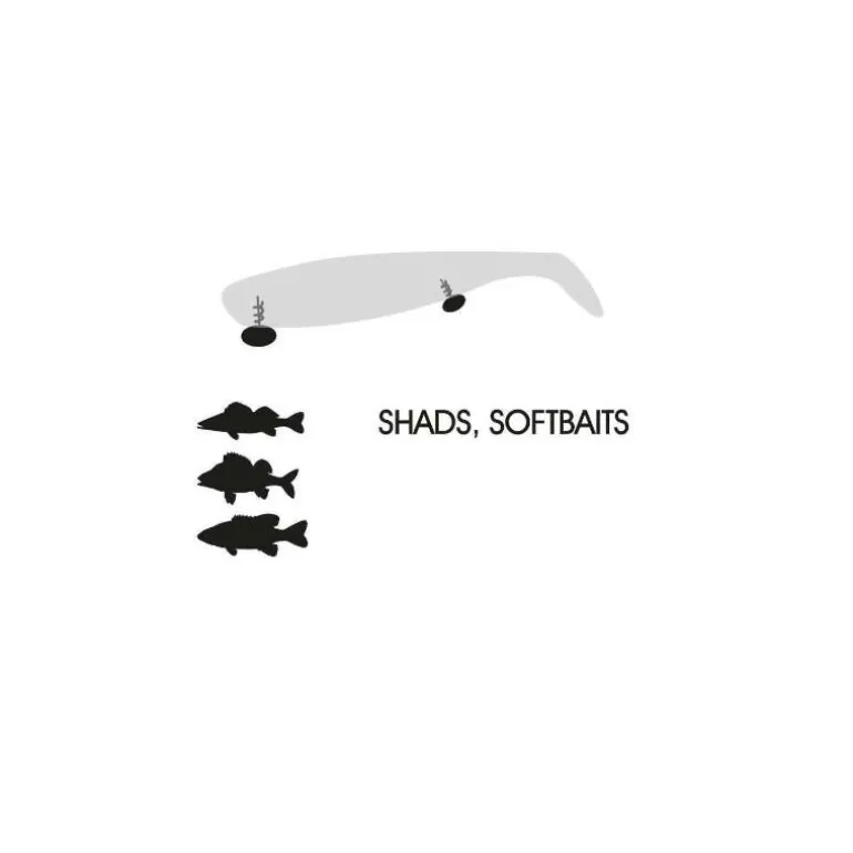 Tête Plombée Scratch Tackle Mass Oval