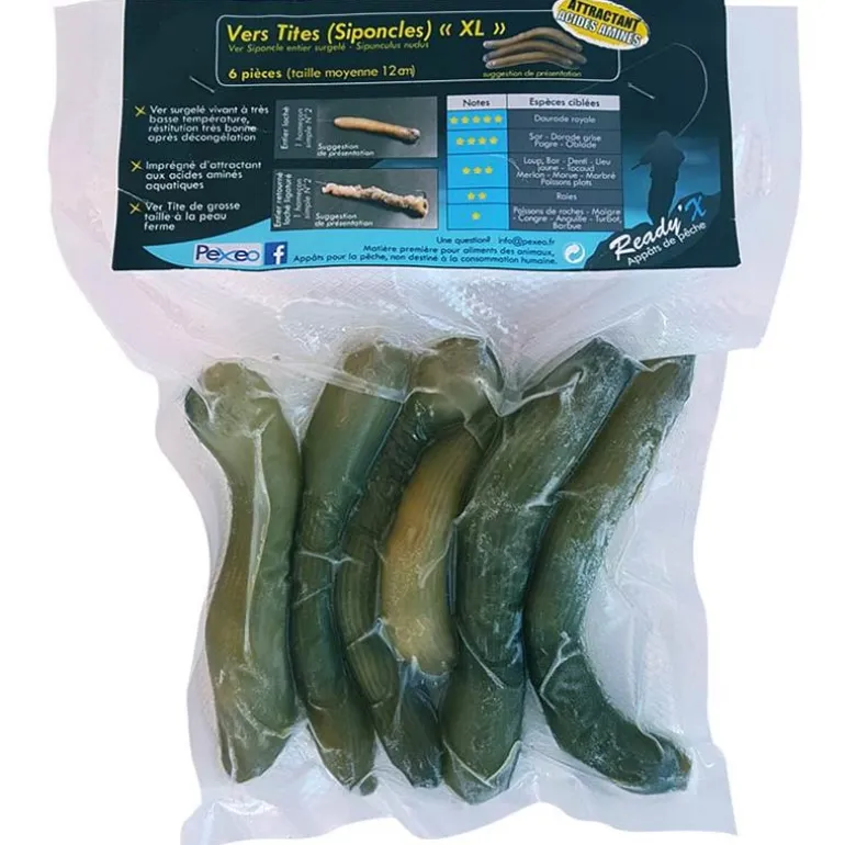 Vers Tites Surgelés Pexeo Xl Ready'x